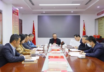 陈春玖书记主持召开总商会五届一次书记会长联席会议