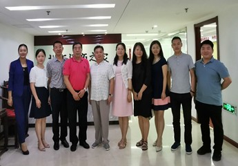 北京江苏企业商会秘书处一行走访