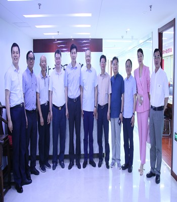 福建省政协副主席洪捷序一行到考察指导