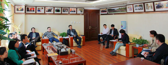 朝阳区委非公经济工委领导莅临商会调研工作